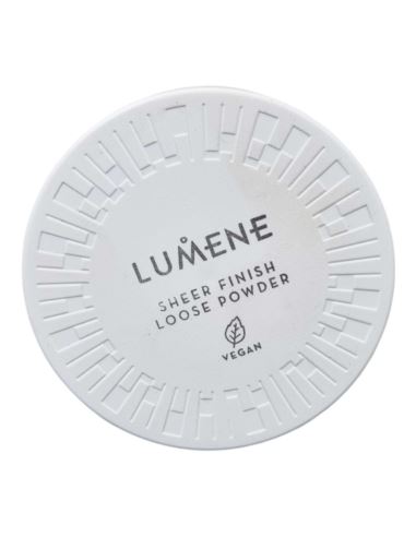 LUMENE Sheer Finish Transparenty Puder Sypki 8g