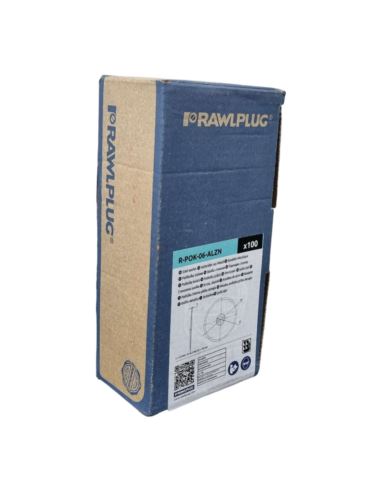 PODKŁADKI STALOWE OKRĄGŁE RawlPlug R-POK 76mm_100