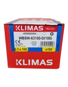 WKRĘTY DO MOCOWANIA IZOLACJI DACHÓW PŁASKICH DO BETONU I DREWNA 6,3X100MM