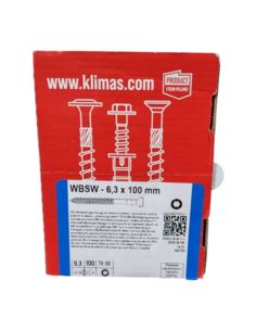WKRĘTY DO MOCOWANIA IZOLACJI DACHÓW PŁASKICH DO BETONU I DREWNA 6,3X100MM 2