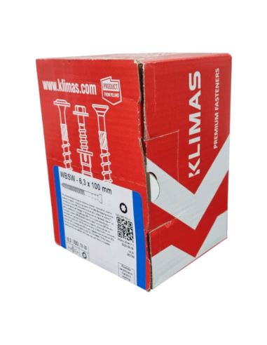 WKRĘTY DO MOCOWANIA IZOLACJI DACHÓW PŁASKICH DO BETONU I DREWNA 6,3X100MM