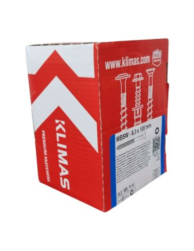 WKRĘTY DO MOCOWANIA IZOLACJI DACHÓW PŁASKICH DO BETONU I DREWNA 6,3X100MM