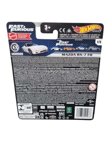 Mazda RX-7 FD - Fast & Furious Hot Wheels 1:64