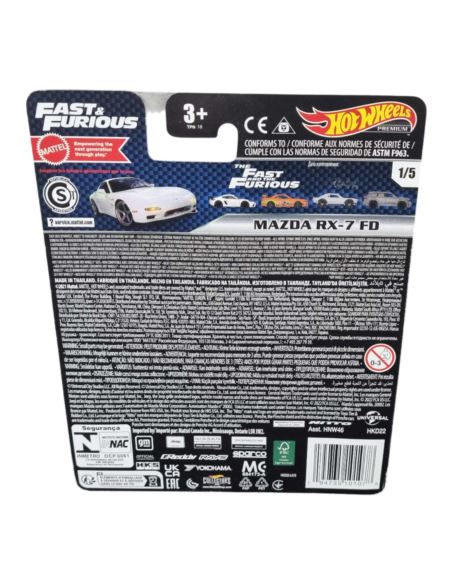 Mazda RX-7 FD - Fast & Furious Hot Wheels 1:64