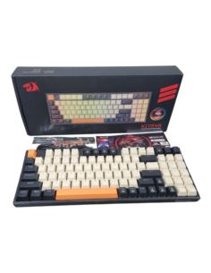 Klawiatura mechaniczna Redragon Kitava K636 RGB USB 1,5m NKRO Czarno-beżowa
