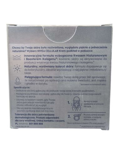 Nivea Cellular 3w1 Przeciwzmarszczkowy Krem 01 Hell 15g
