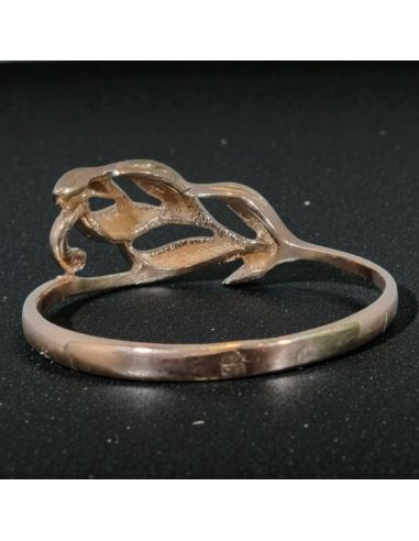 Pierścionek Liść 1,32g pr.585 r.16