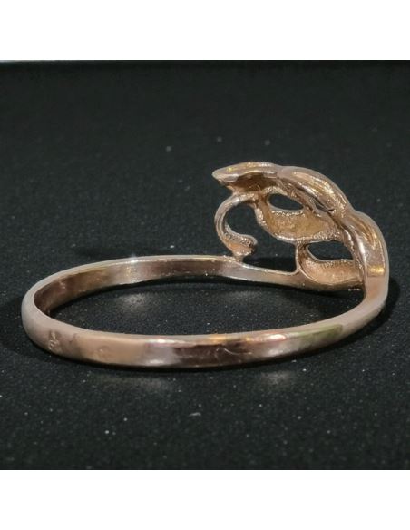 Pierścionek Liść 1,32g pr.585 r.16