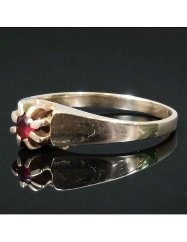 Pierścionek z Rubinem 2,54g pr.585 r.16