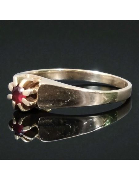 Pierścionek z Rubinem 2,54g pr.585 r.16