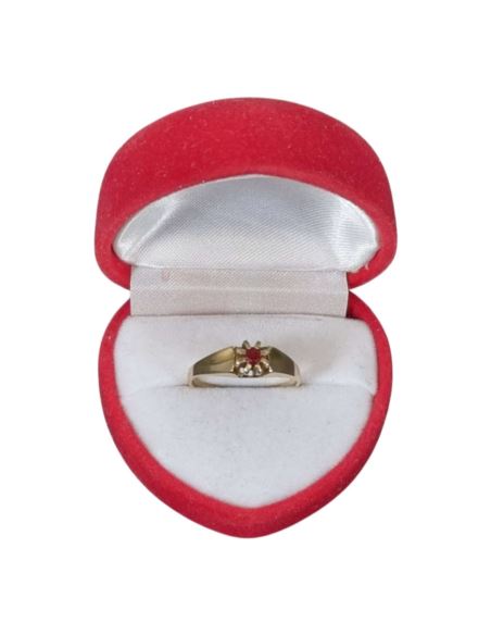 Pierścionek z Rubinem 2,54g pr.585 r.16