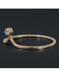 Pierścionek z Oczkiem 1 g pr.585 r.23 2