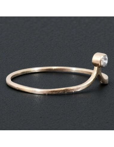 Pierścionek z Oczkiem 1 g pr.585 r.23