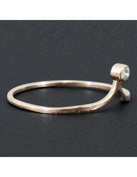 Pierścionek z Oczkiem 1 g pr.585 r.23