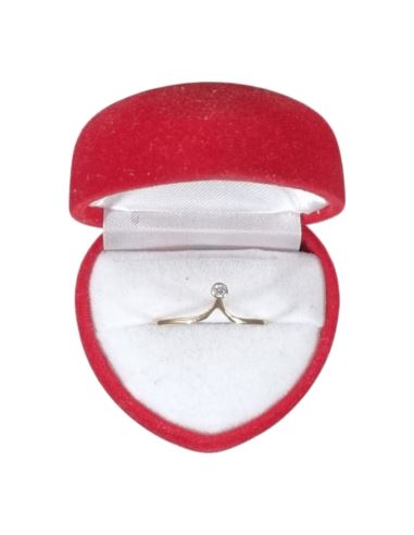 Pierścionek z Oczkiem 1 g pr.585 r.23