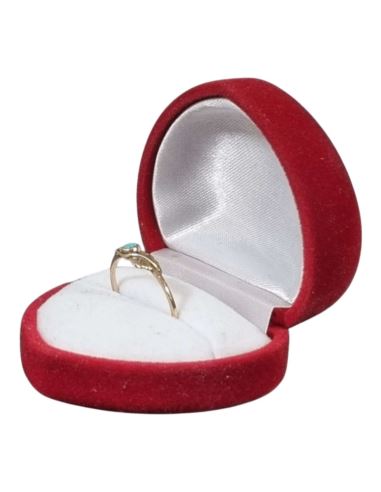 Pierścionek Liść z niebieskim oczkiem 0,97g pr.585 r.14