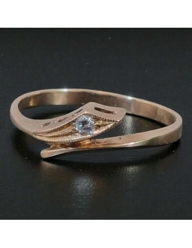 Pierścionek Z Oczkiem 1,66g pr.585 r.16