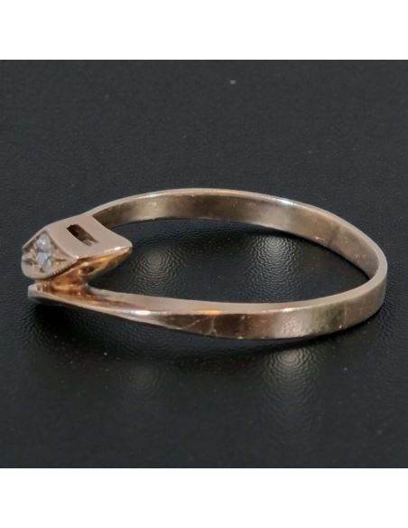 Pierścionek Z Oczkiem 1,66g pr.585 r.16