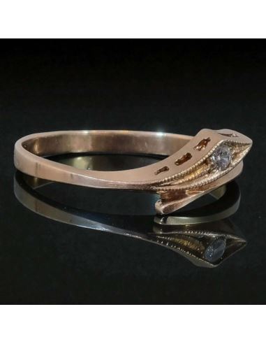 Pierścionek Z Oczkiem 1,66g pr.585 r.16