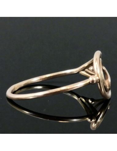 Pierścionek Liść 1,44g pr.585 r.17