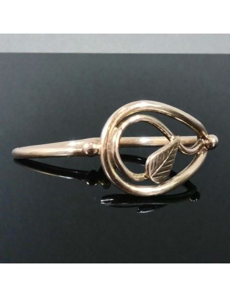 Pierścionek Liść 1,44g pr.585 r.17
