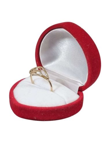 Pierścionek Liść 1,44g pr.585 r.17