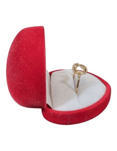 Pierścionek Liść 1,44g pr.585 r.17