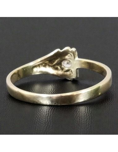 Pierścionek z Trójkątem 1,38g pr.585 r.13