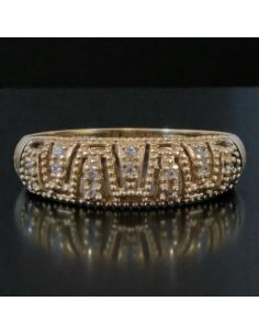 Pierścionek Chropowaty 1,73g pr.585 r.13