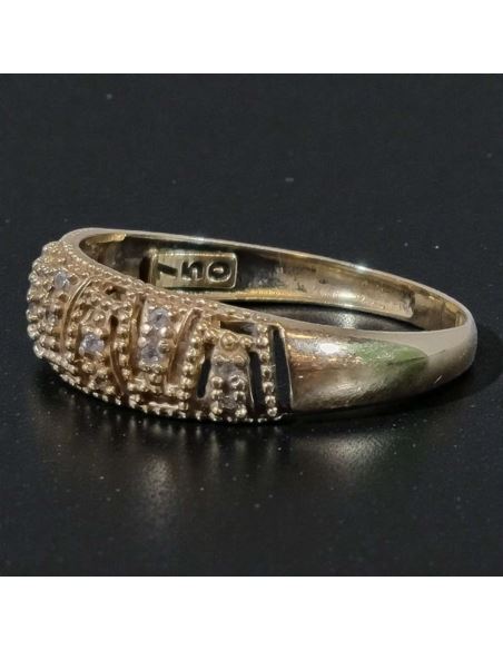 Pierścionek Chropowaty 1,73g pr.585 r.13