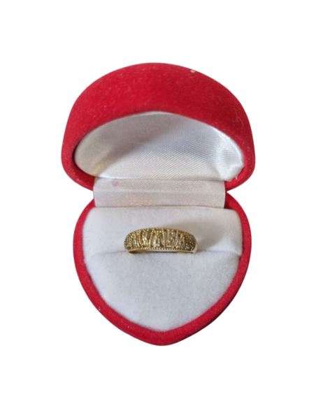 Pierścionek Chropowaty 1,73g pr.585 r.13