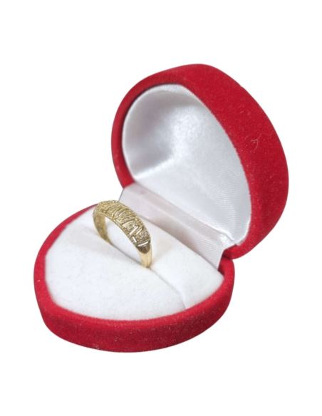 Pierścionek Chropowaty 1,73g pr.585 r.13