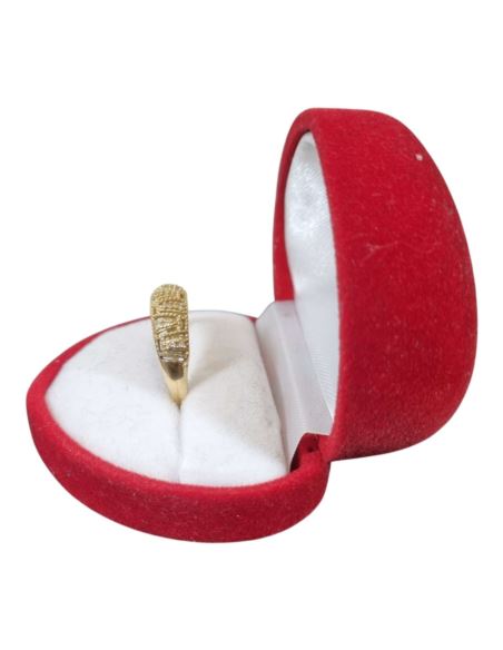 Pierścionek Chropowaty 1,73g pr.585 r.13