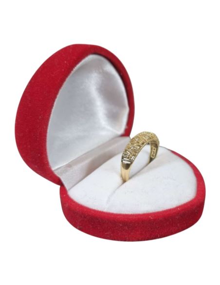 Pierścionek Chropowaty 1,73g pr.585 r.13