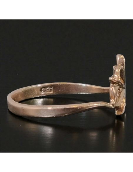 Pierścionek Gałązka 1,37g pr.585 r.15