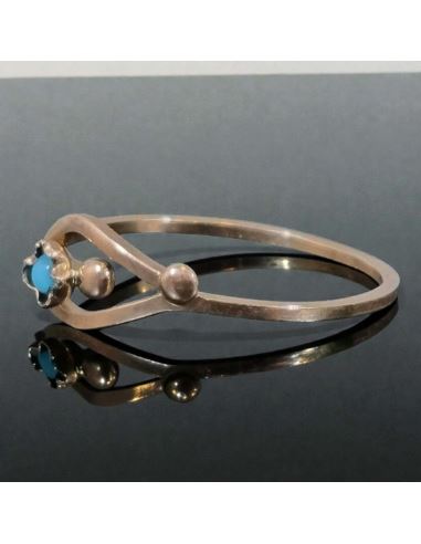 Pierścionek Niebieskie Oczko 1g pr.585 r.17