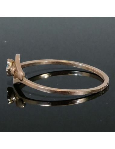 Pierścionek Niebieskie Oczko 1g pr.585 r.17