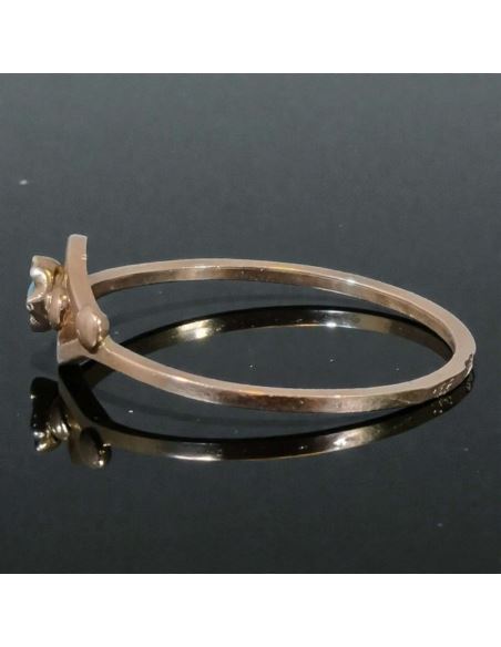 Pierścionek Niebieskie Oczko 1g pr.585 r.17