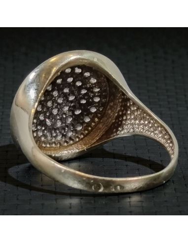 Pierścionek Okrągły z Cyrkoniami 2,79g pr.333 r.17