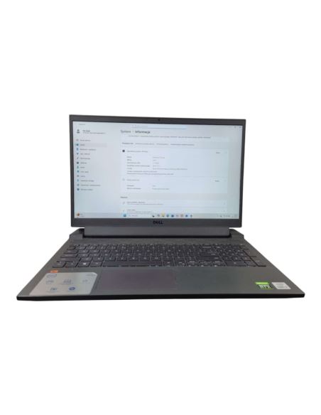 Laptop Gamingowy Dell G15 5510|i7-10gen|16GB 512SSD|RTX 3050|FHD|120Hz|W11