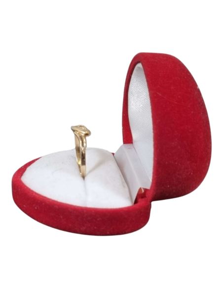 Pierścionek z Czerwonym Oczkiem 1,22g pr.585 r.13