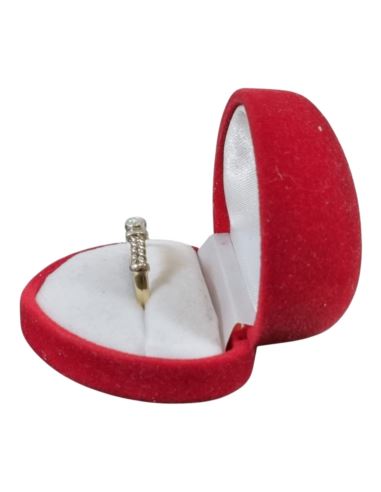 Pierścionek z Białym Złotem 2,24g pr.585 r.16