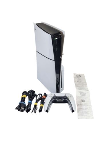 PlayStation 5 Slim CFI-2016 z Napędem 1 TB + Pad + Okablowanie (Gwarancja 28.10.2025)