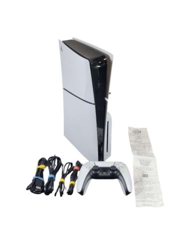 PlayStation 5 Slim CFI-2016 z Napędem 1 TB + Pad + Okablowanie (Gwarancja 28.10.2025)