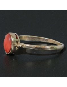 Pierścionek z Drobnym Koralem 1,41g pr.585 r.17 2