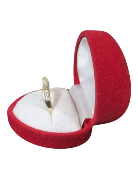 Pierścionek z Oczkami 2,44g pr.585 r.17