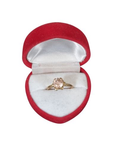 Pierścionek z Cyrkonią p585 2.32 gr R16