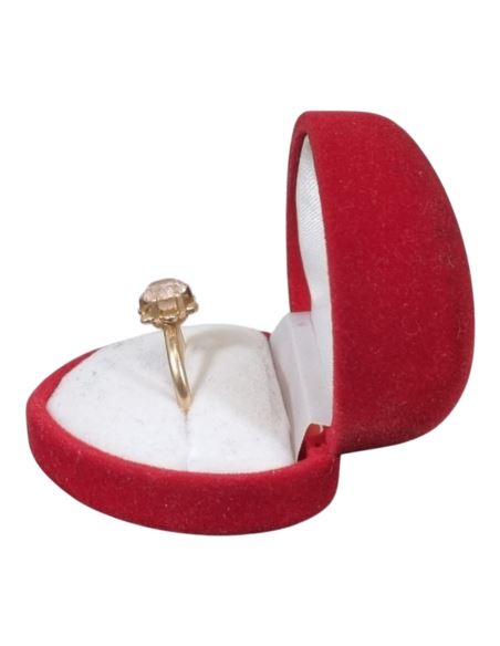 Pierścionek z Cyrkonią p585 2.32 gr R16