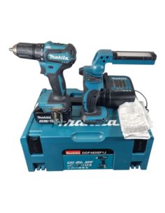 Zestaw Wkrętarka Makita 18 V DDF482SFJ + Aku 3.0Ah+Ładowarka +Latarka DML801