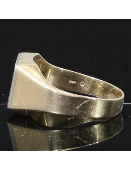 Złoty Sygnet z Dużym Oczkiem 5,12g pr.585 r.21